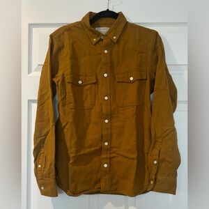 Everlane Men's Brushed Brown Button-Down Shirt 100% cotton